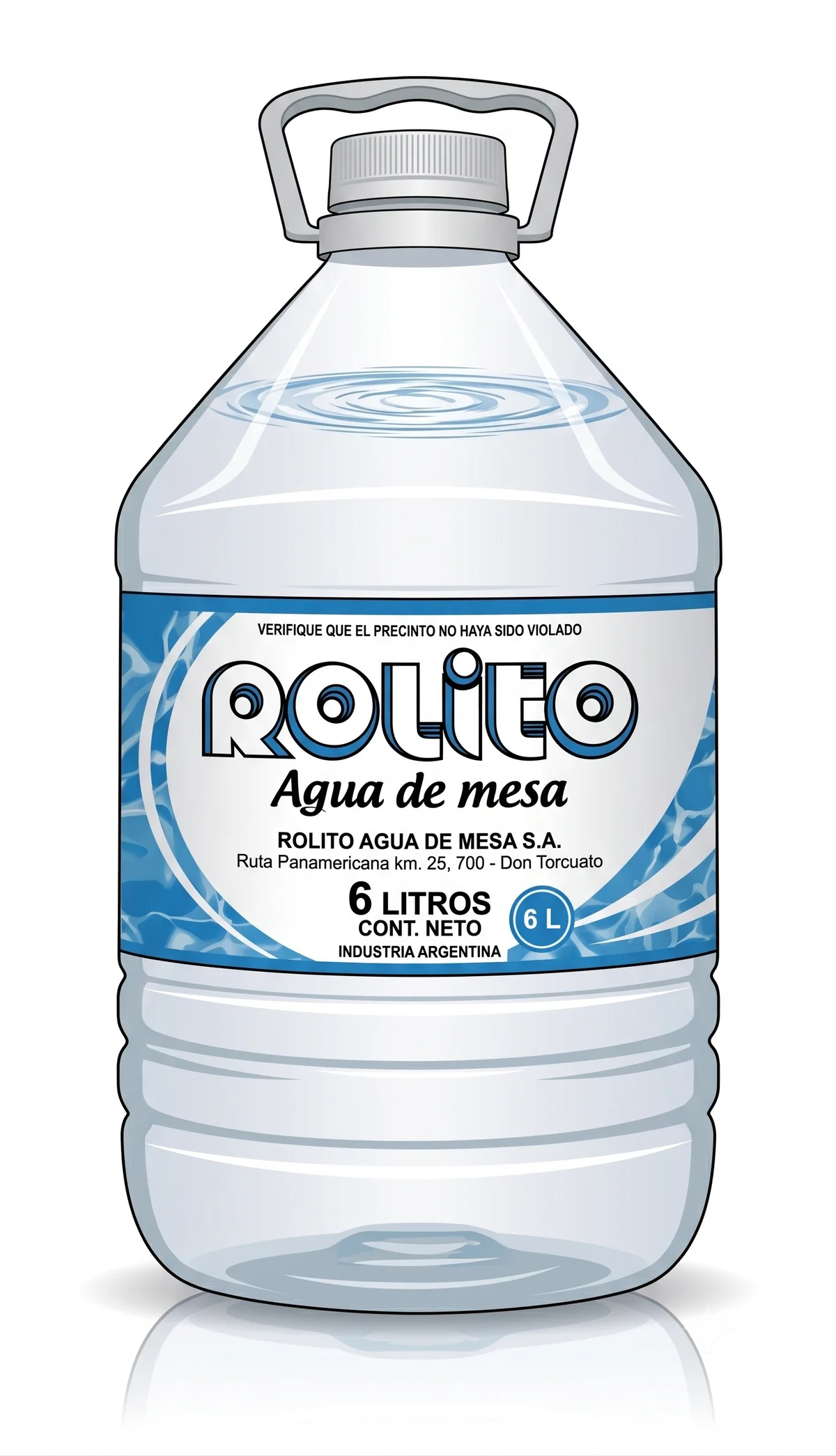 Agua de mesa Rolito 6 litros