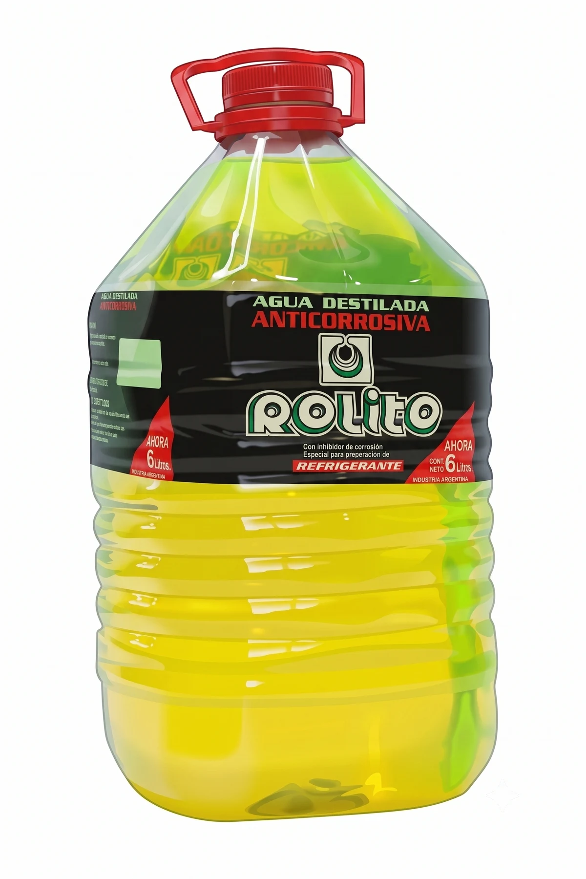 Agua destilada anticorrosiva Rolito 6 litros