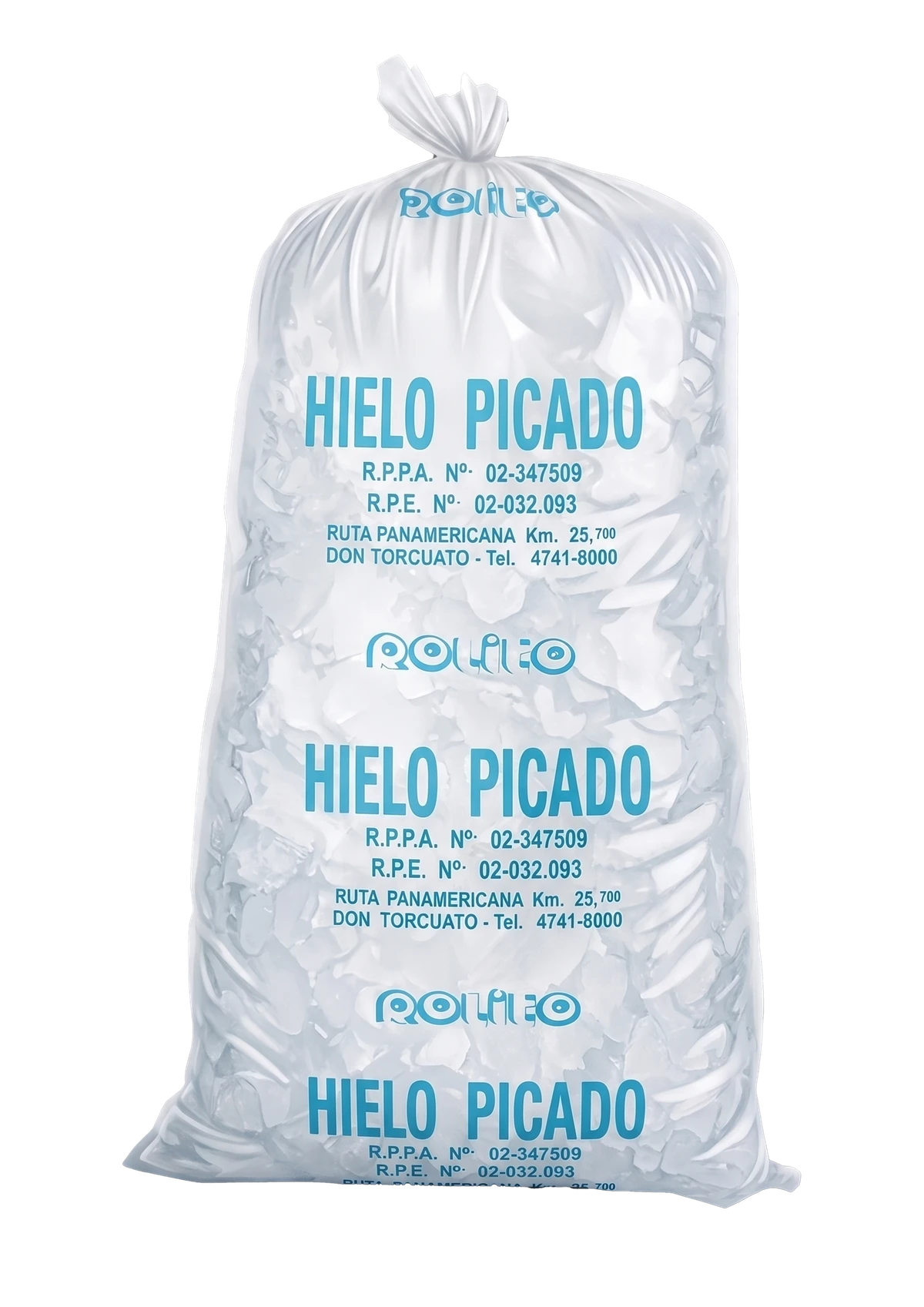 Hielo picado Rolito 10kg